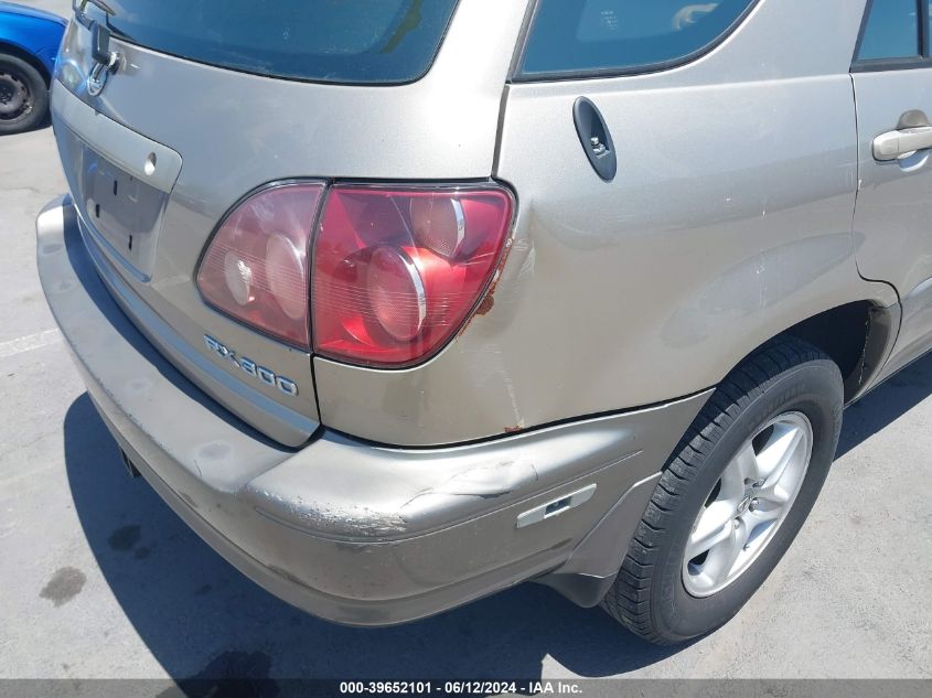 2000 Lexus Rx 300 VIN: JT6HF10U9Y0136656 Lot: 39652101