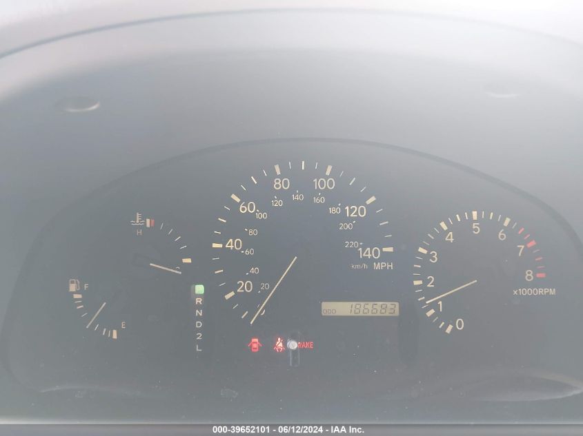 2000 Lexus Rx 300 VIN: JT6HF10U9Y0136656 Lot: 39652101