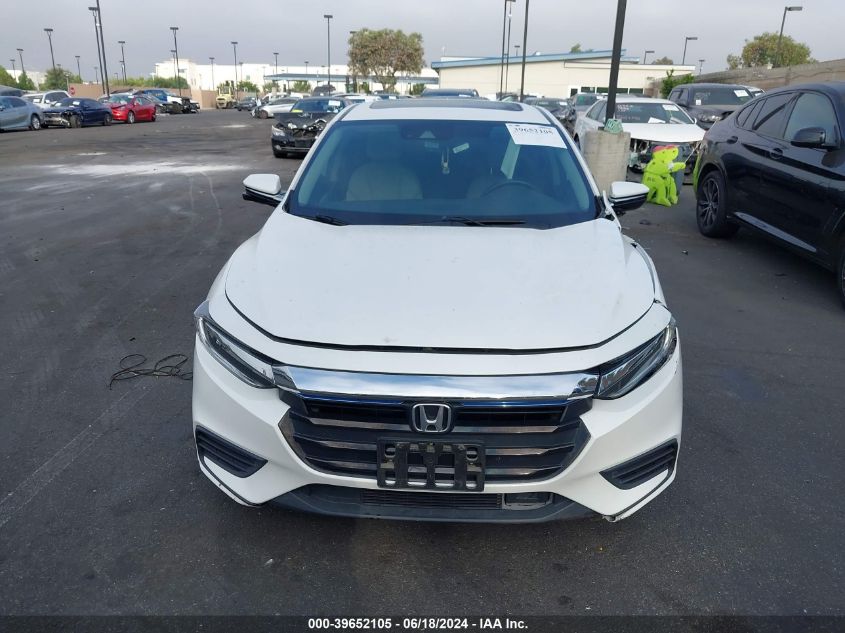 2019 Honda Insight Touring VIN: 19XZE4F95KE023161 Lot: 39652105