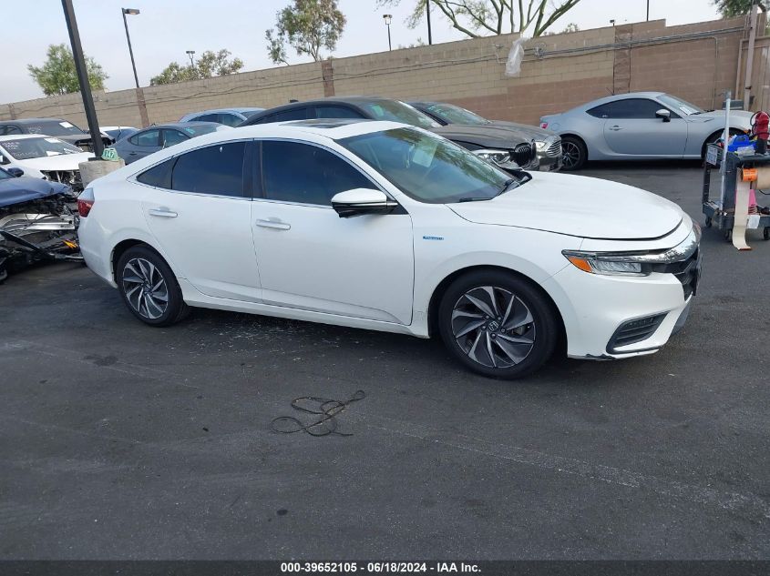 2019 Honda Insight Touring VIN: 19XZE4F95KE023161 Lot: 39652105