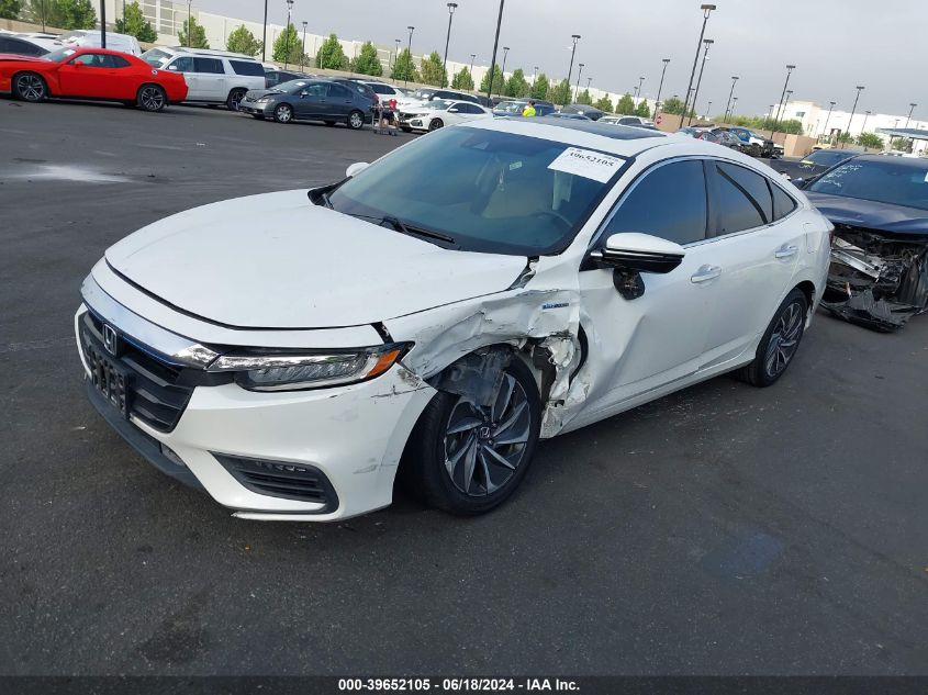 2019 Honda Insight Touring VIN: 19XZE4F95KE023161 Lot: 39652105