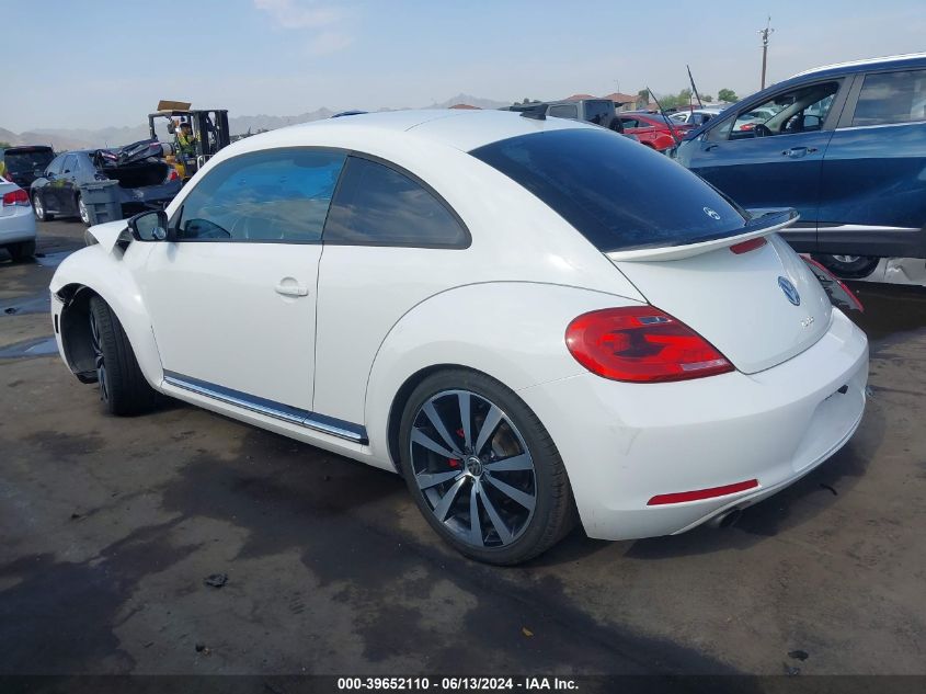 2012 Volkswagen Beetle 2.0T Turbo VIN: 3VWVA7AT4CM642241 Lot: 39652110