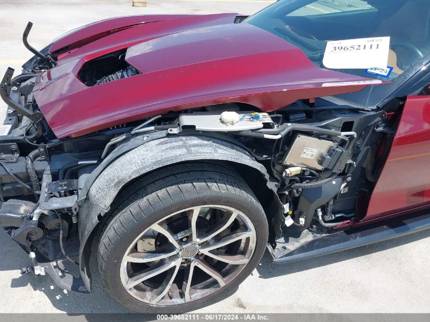 2018 CHEVROLET CORVETTE GRAND SPORT - 1G1Y13D71J5100422