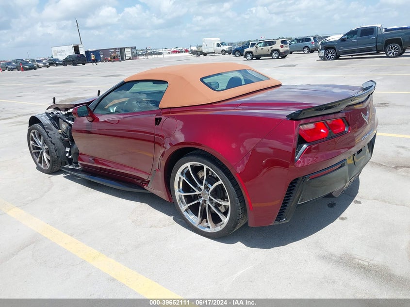 2018 CHEVROLET CORVETTE GRAND SPORT - 1G1Y13D71J5100422