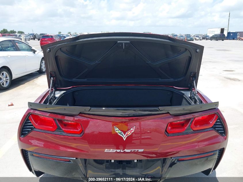 2018 CHEVROLET CORVETTE GRAND SPORT - 1G1Y13D71J5100422