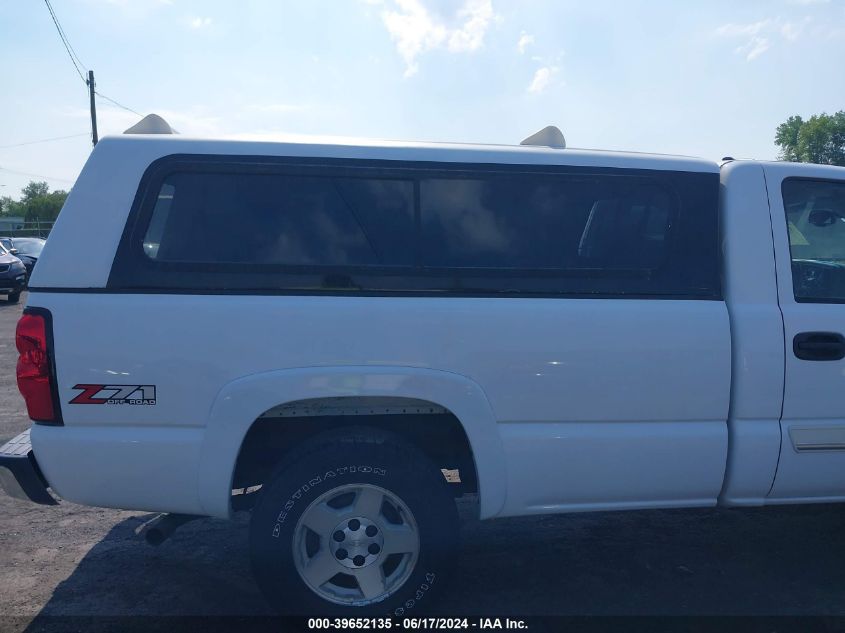 2005 Chevrolet Silverado 1500 Z71 VIN: 1GCEK14Z05Z279337 Lot: 39652135