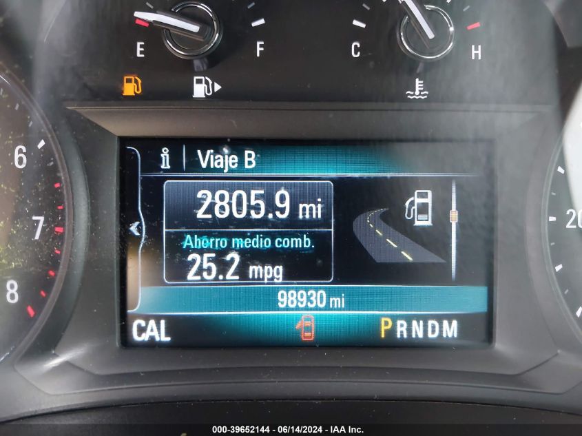 2017 Buick Encore Essence VIN: KL4CJGSB0HB138603 Lot: 39652144