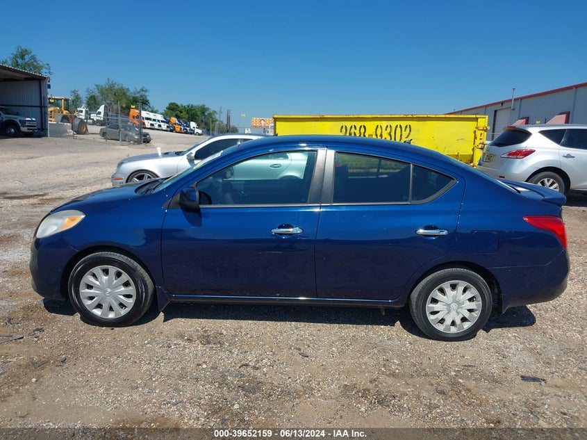 2013 Nissan Versa 1.6 Sv VIN: 3N1CN7AP1DL873223 Lot: 39652159