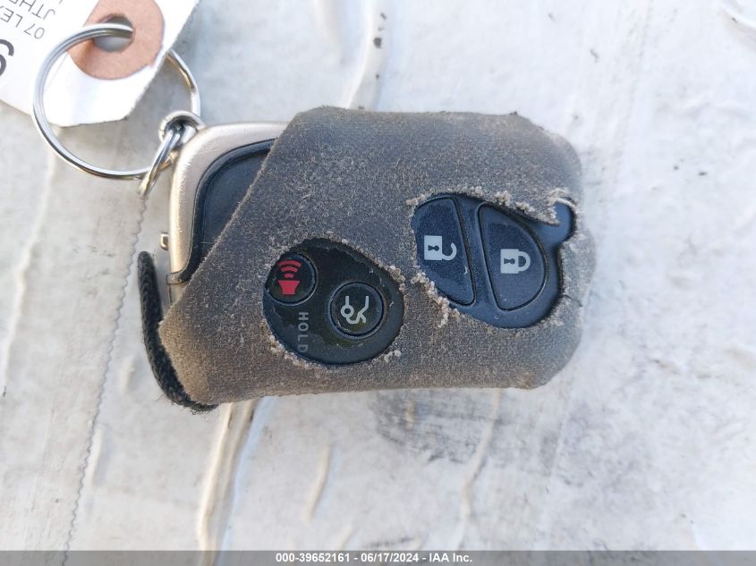 2007 Lexus Es 350 VIN: JTHBJ46G172101708 Lot: 39652161