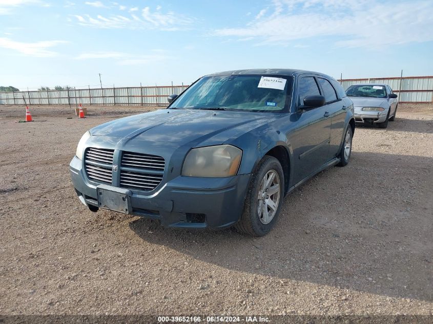 2005 Dodge Magnum Se VIN: 2D4FV48T65H628989 Lot: 39652166