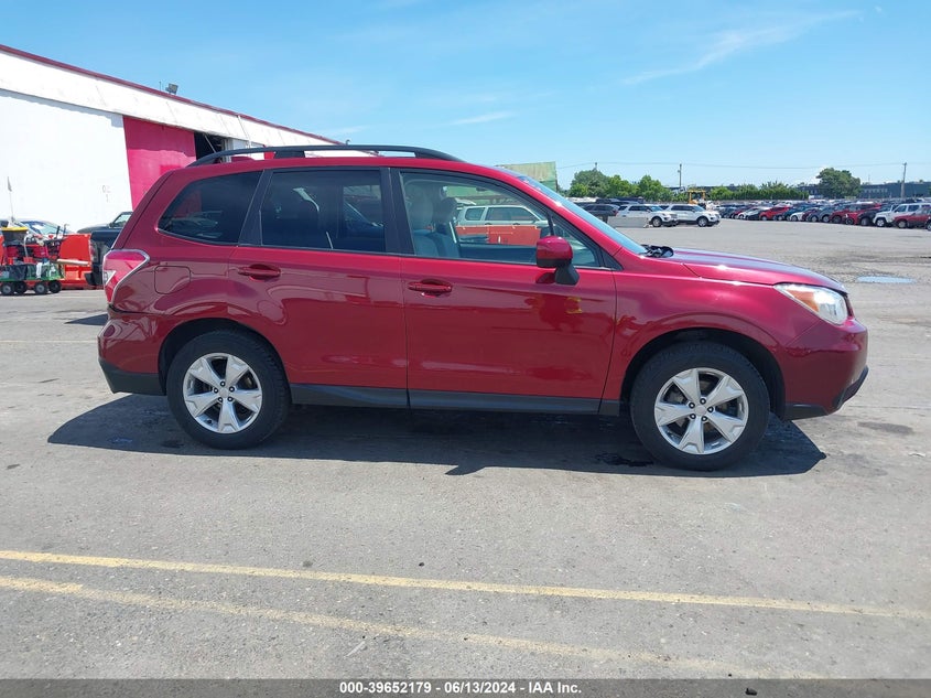 2016 Subaru Forester 2.5I Premium VIN: JF2SJADC0GH520292 Lot: 39652179