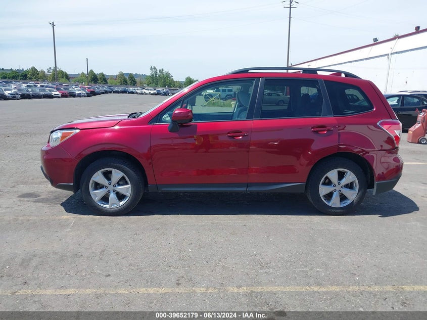2016 Subaru Forester 2.5I Premium VIN: JF2SJADC0GH520292 Lot: 39652179