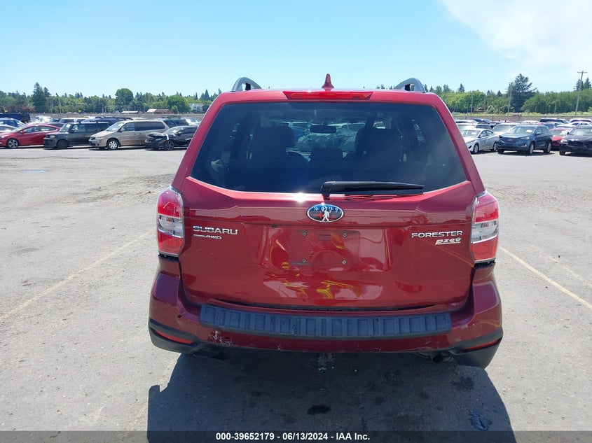 2016 Subaru Forester 2.5I Premium VIN: JF2SJADC0GH520292 Lot: 39652179