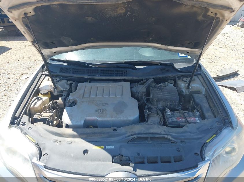 2012 Toyota Avalon Limited VIN: 4T1BK3DB4CU441834 Lot: 39652185