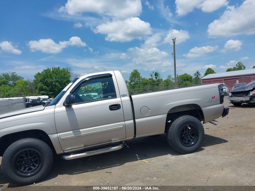 2004 Chevrolet Silverado 1500 Ls VIN: 1GCEK14T24Z276126 Lot: 39652187