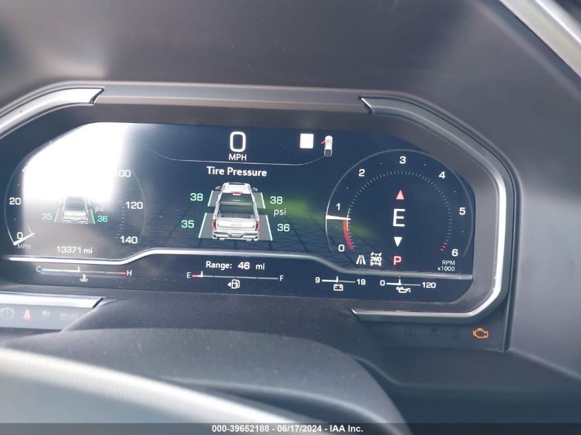 2022 GMC Sierra K1500 Denali VIN: 3GTUUGED3NG682756 Lot: 39652188