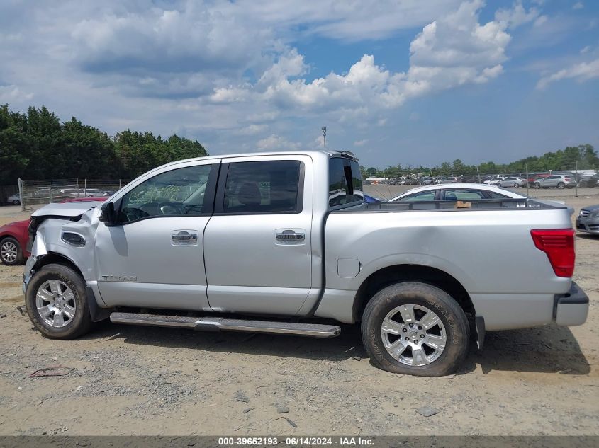 2017 Nissan Titan Sv VIN: 1N6AA1E51HN565817 Lot: 39652193