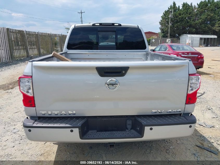 2017 Nissan Titan Sv VIN: 1N6AA1E51HN565817 Lot: 39652193