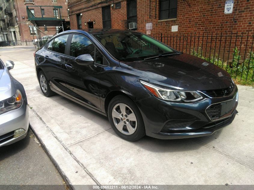 2016 Chevrolet Cruze Ls Auto VIN: 1G1BC5SMXG7260493 Lot: 39652211