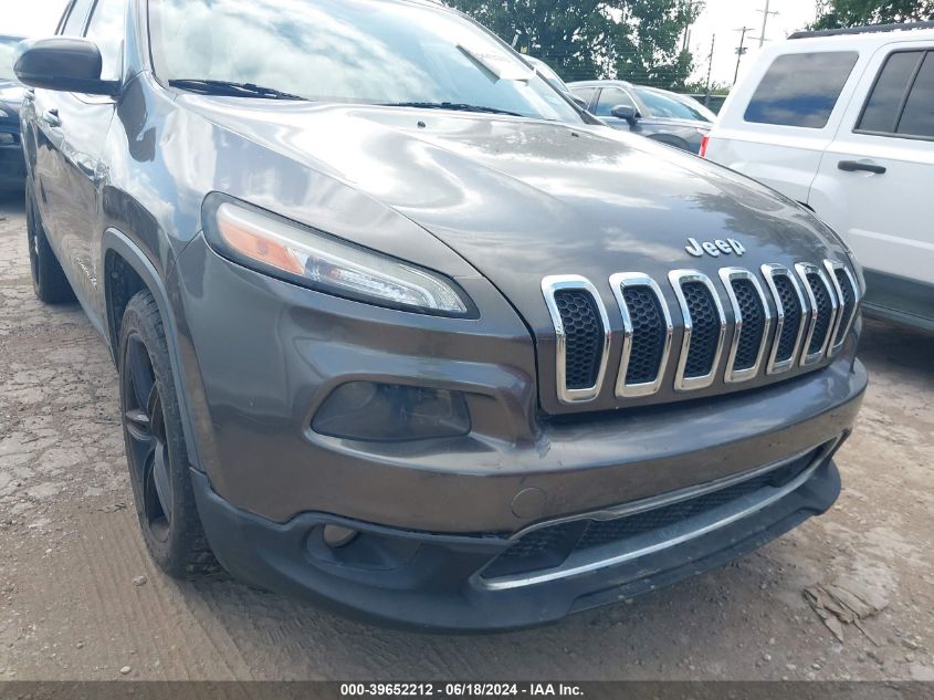 2014 Jeep Cherokee Limited VIN: 1C4PJLDBXEW204446 Lot: 39652212