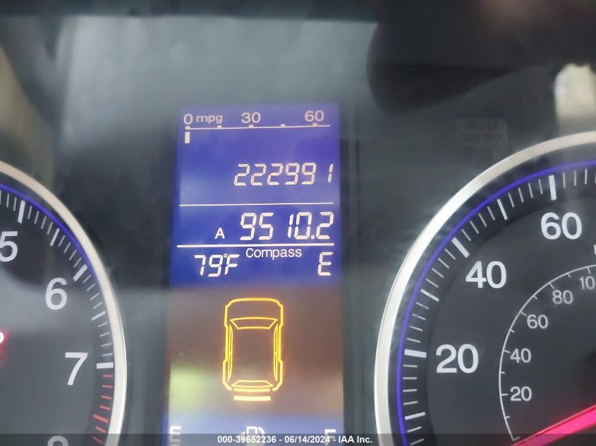 2010 Honda Cr-V Ex-L VIN: 5J6RE4H72AL056985 Lot: 39652236