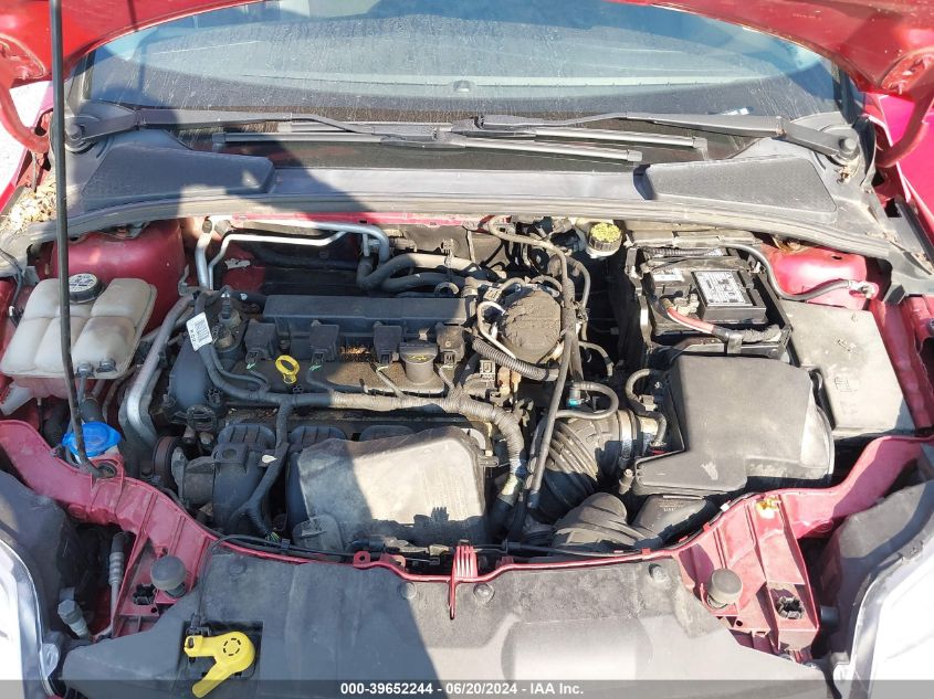 2012 Ford Focus Se VIN: 1FAHP3F27CL310003 Lot: 39652244