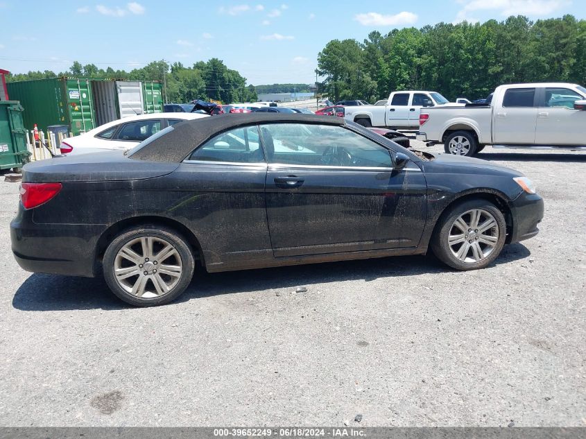 2012 Chrysler 200 Touring VIN: 1C3BCBEB7CN278881 Lot: 39652249