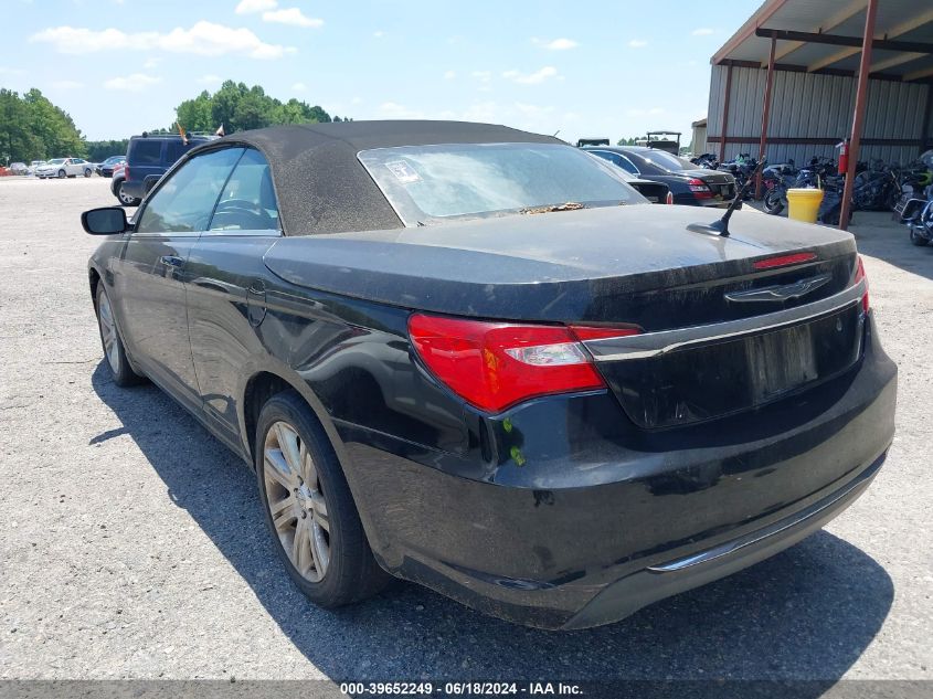 2012 Chrysler 200 Touring VIN: 1C3BCBEB7CN278881 Lot: 39652249