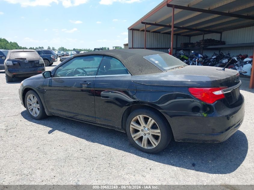 2012 Chrysler 200 Touring VIN: 1C3BCBEB7CN278881 Lot: 39652249