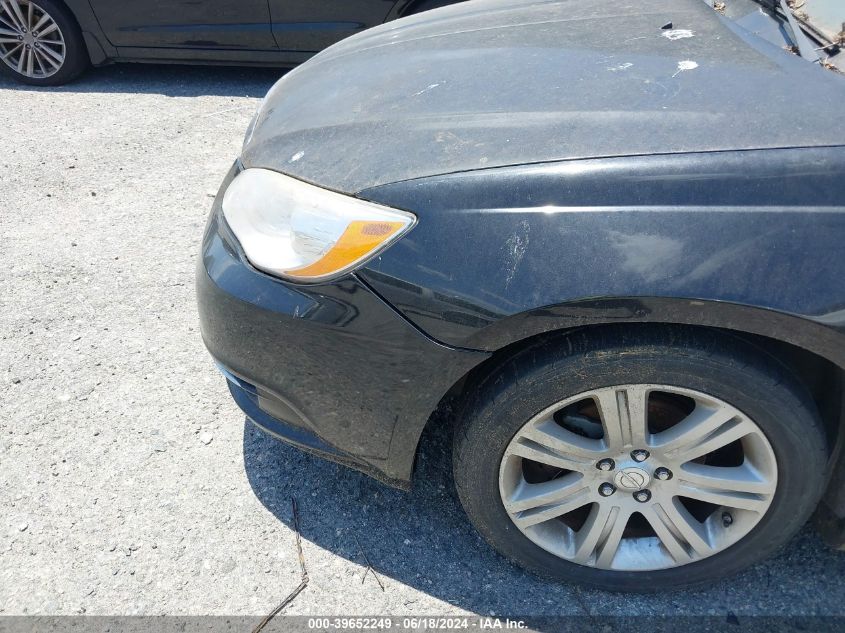 2012 Chrysler 200 Touring VIN: 1C3BCBEB7CN278881 Lot: 39652249