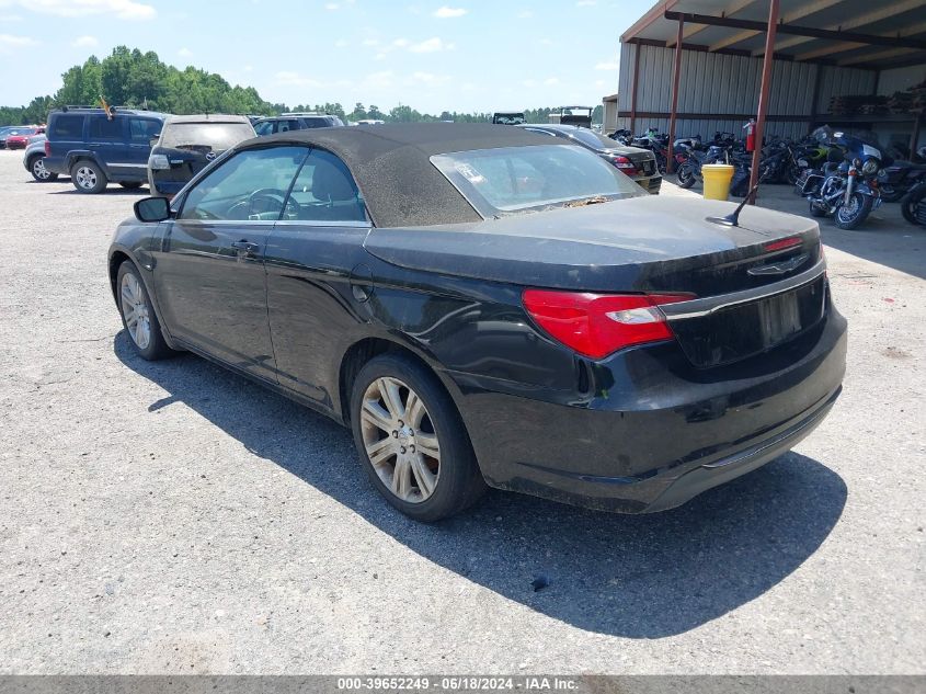 2012 Chrysler 200 Touring VIN: 1C3BCBEB7CN278881 Lot: 39652249