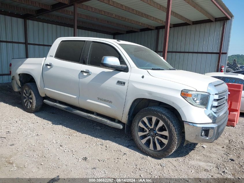 2018 Toyota Tundra Limited 5.7L V8 VIN: 5TFFY5F1XJX240469 Lot: 39652252