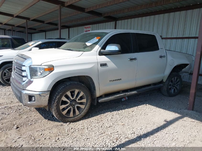 2018 Toyota Tundra Limited 5.7L V8 VIN: 5TFFY5F1XJX240469 Lot: 39652252