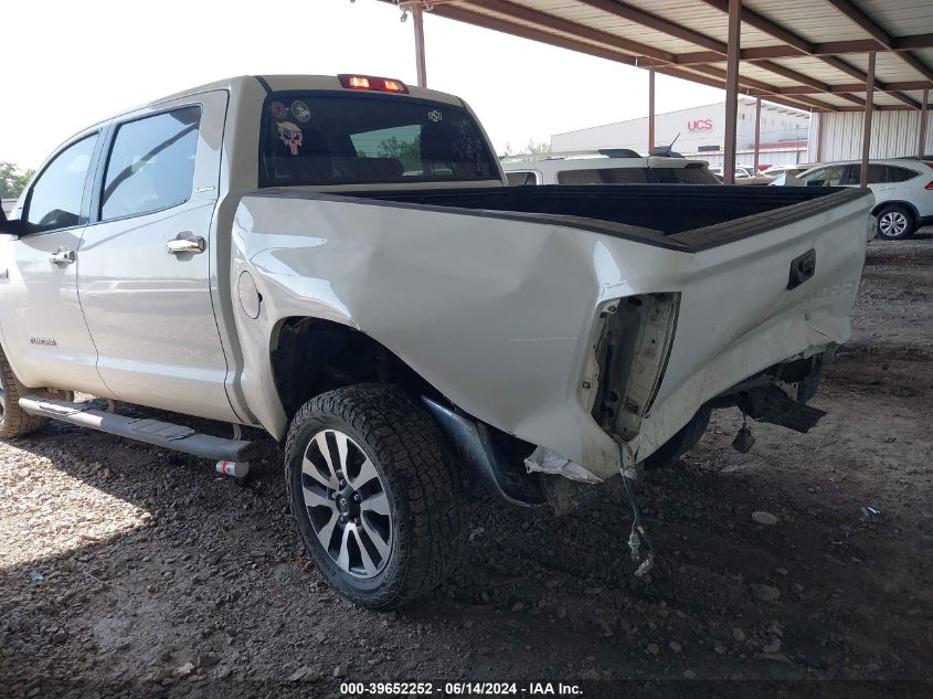 2018 Toyota Tundra Limited 5.7L V8 VIN: 5TFFY5F1XJX240469 Lot: 39652252