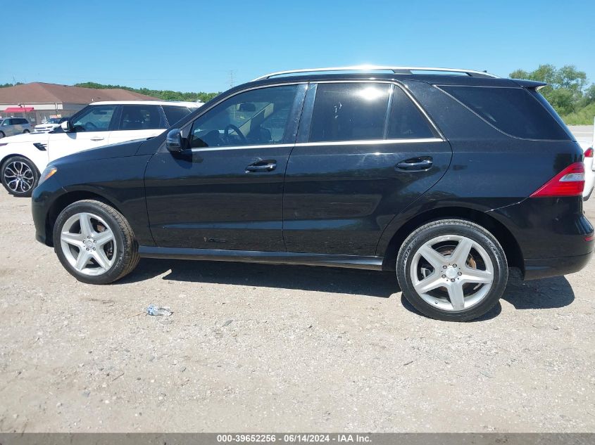 2015 Mercedes-Benz Ml 400 4Matic VIN: 4JGDA5GB2FA460066 Lot: 39652256