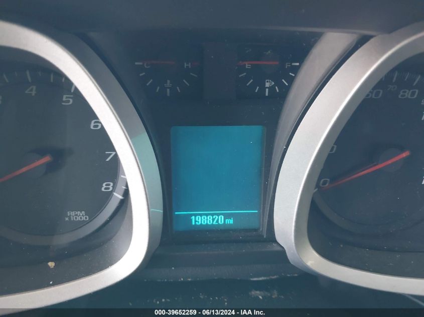 2012 Chevrolet Equinox 1Lt VIN: 2GNALDEK0C6145281 Lot: 39652259