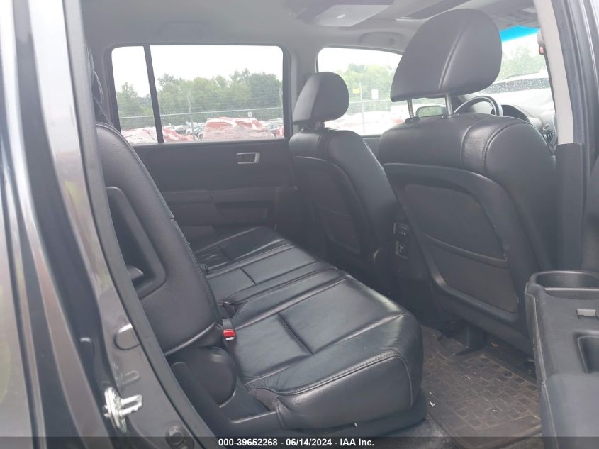 2012 Honda Pilot Ex-L VIN: 5FNYF4H54CB081051 Lot: 39652268