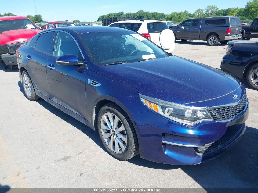 2016 Kia Optima Ex VIN: 5XXGU4L30GG041334 Lot: 39652270