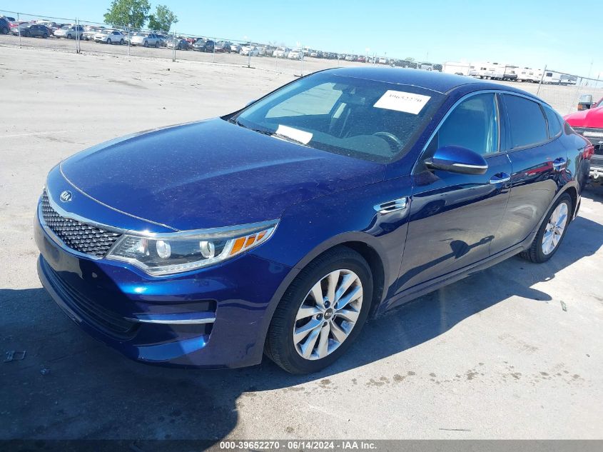 2016 Kia Optima Ex VIN: 5XXGU4L30GG041334 Lot: 39652270