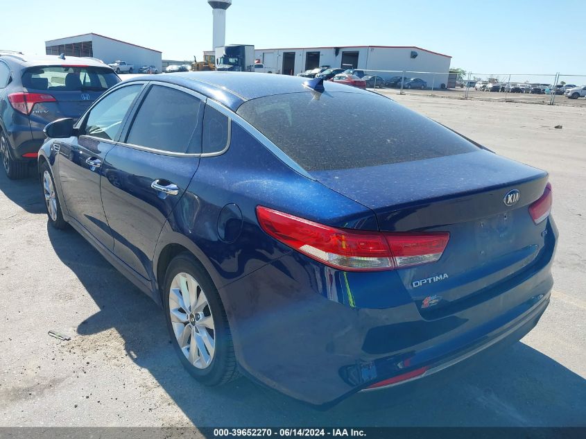 2016 KIA OPTIMA EX - 5XXGU4L30GG041334