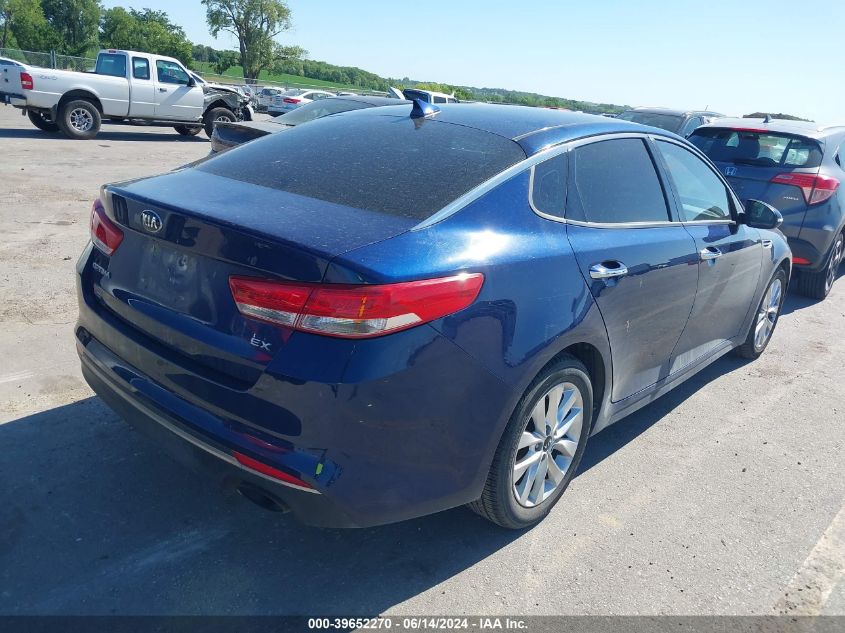 2016 Kia Optima Ex VIN: 5XXGU4L30GG041334 Lot: 39652270