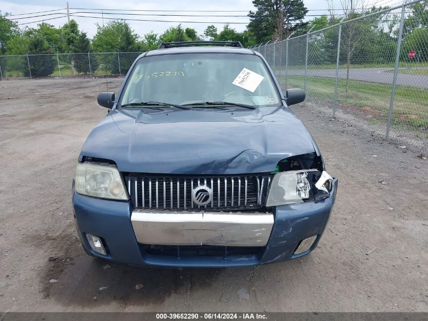 2005 Mercury Mariner Luxury/Premier VIN: 4M2CU57125DJ26822 Lot: 39652290