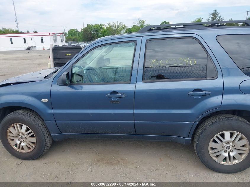 2005 Mercury Mariner Luxury/Premier VIN: 4M2CU57125DJ26822 Lot: 39652290