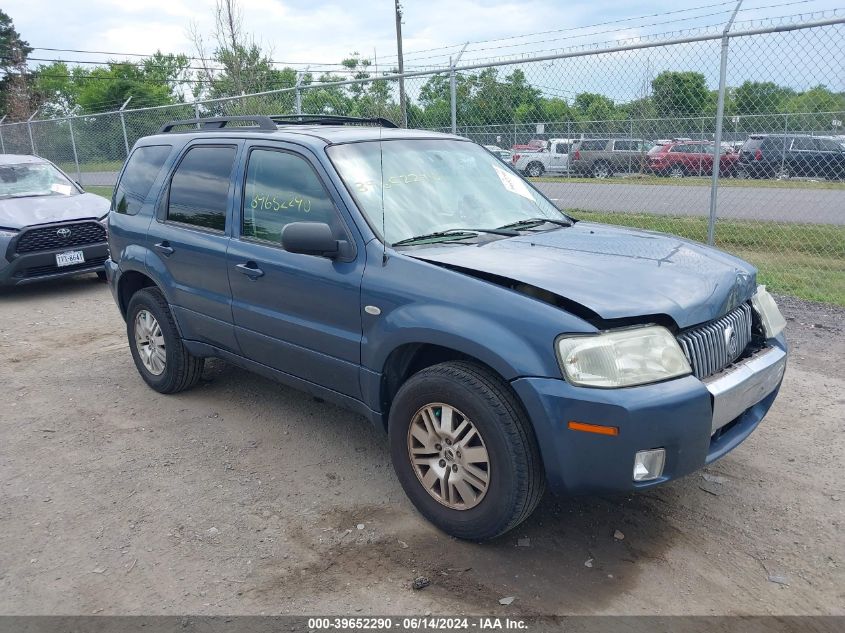 2005 Mercury Mariner Luxury/Premier VIN: 4M2CU57125DJ26822 Lot: 39652290