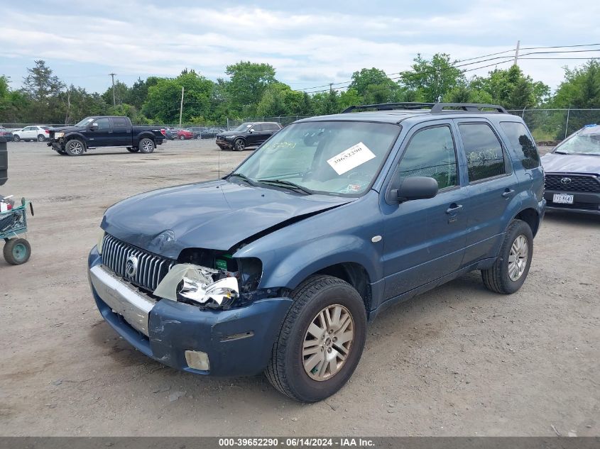 2005 Mercury Mariner Luxury/Premier VIN: 4M2CU57125DJ26822 Lot: 39652290