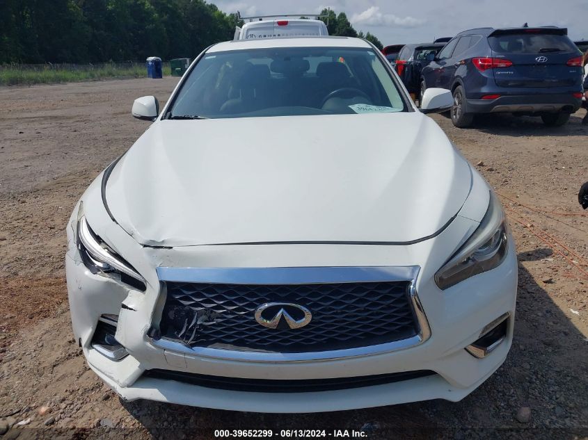 2018 Infiniti Q50 3.0T Luxe VIN: JN1EV7AP5JM591614 Lot: 39652299