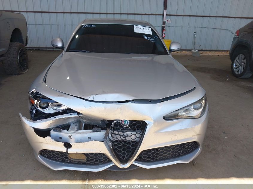 2017 Alfa Romeo Giulia Rwd VIN: ZARFAEBN3H7550878 Lot: 39652302