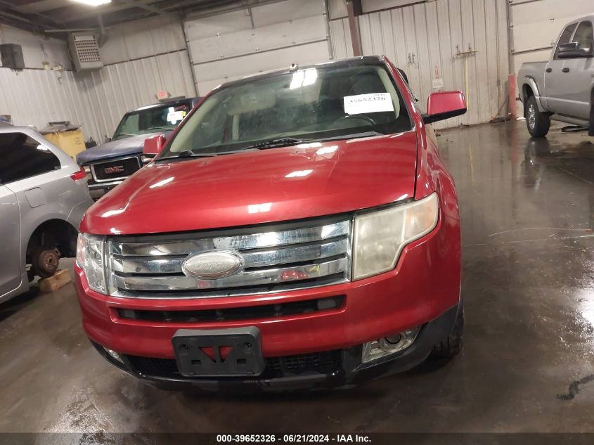 2007 Ford Edge Sel Plus VIN: 2FMDK49C77BB45735 Lot: 39652326