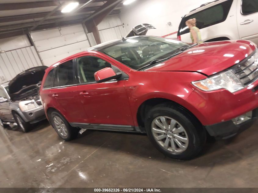 2007 Ford Edge Sel Plus VIN: 2FMDK49C77BB45735 Lot: 39652326