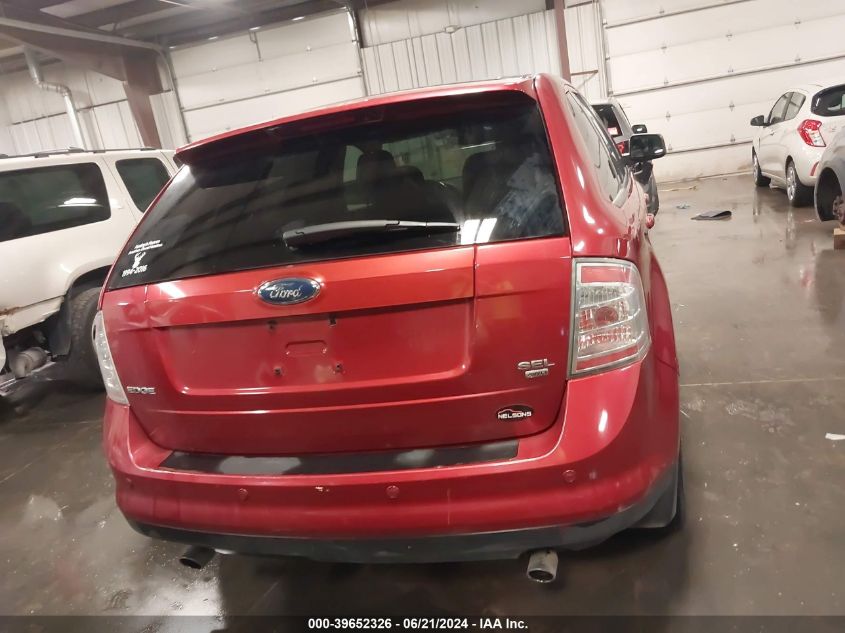 2007 Ford Edge Sel Plus VIN: 2FMDK49C77BB45735 Lot: 39652326
